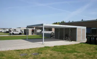 UNA Varmgalvaniserede Carporte Til Boligbyggeri