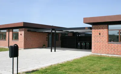 UNA Wall Sortlakerede Carporte Til En Bil Viborg Carportprojekt